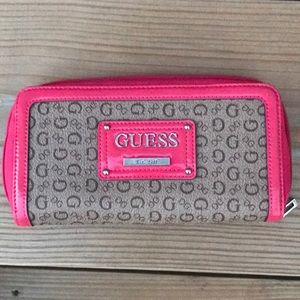Guess Zip Around Wallet